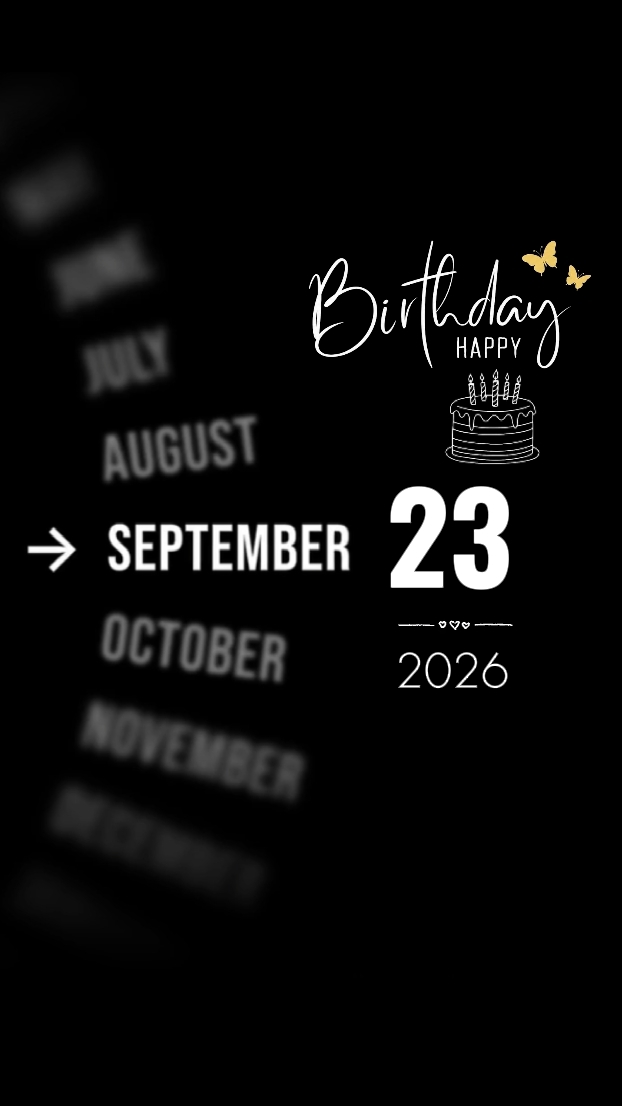 ULANG TAHUN PUTRI 23 SEP