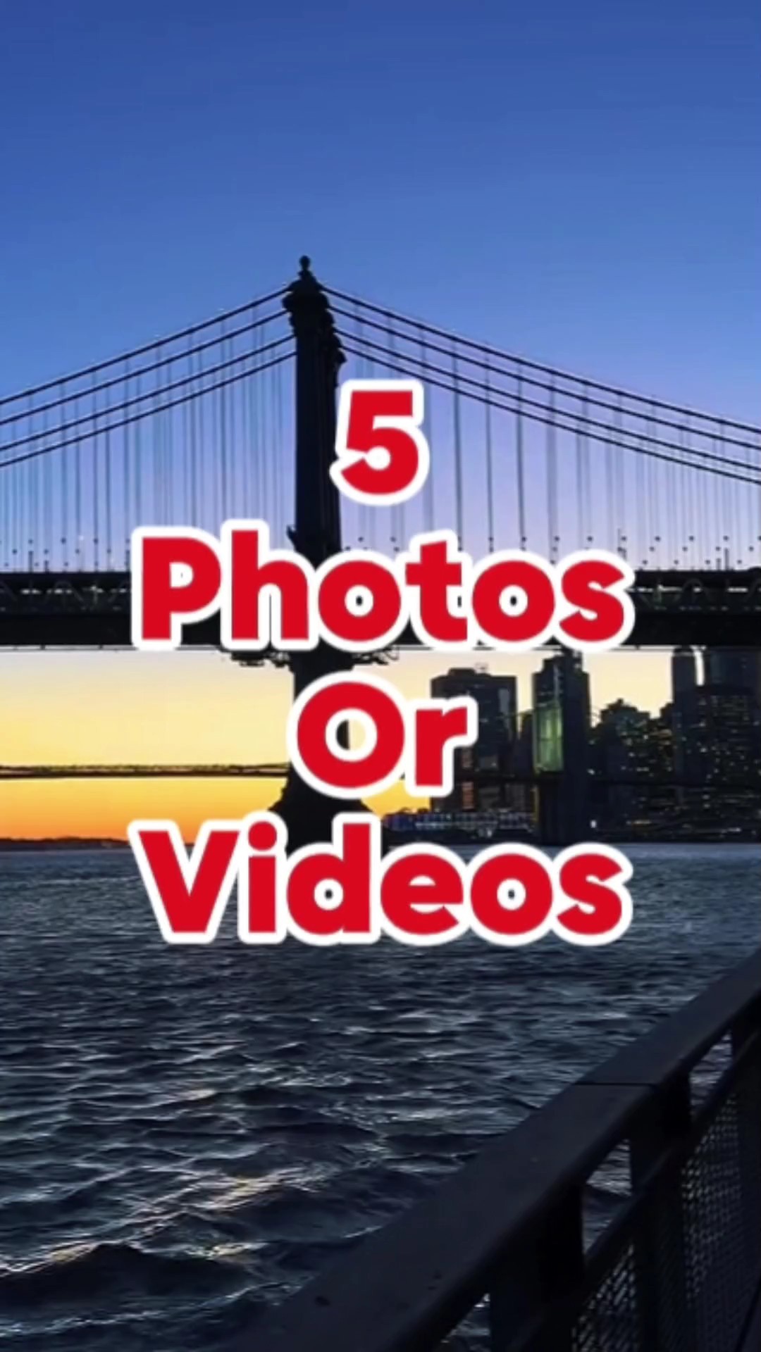 5 video veya fotoğraf