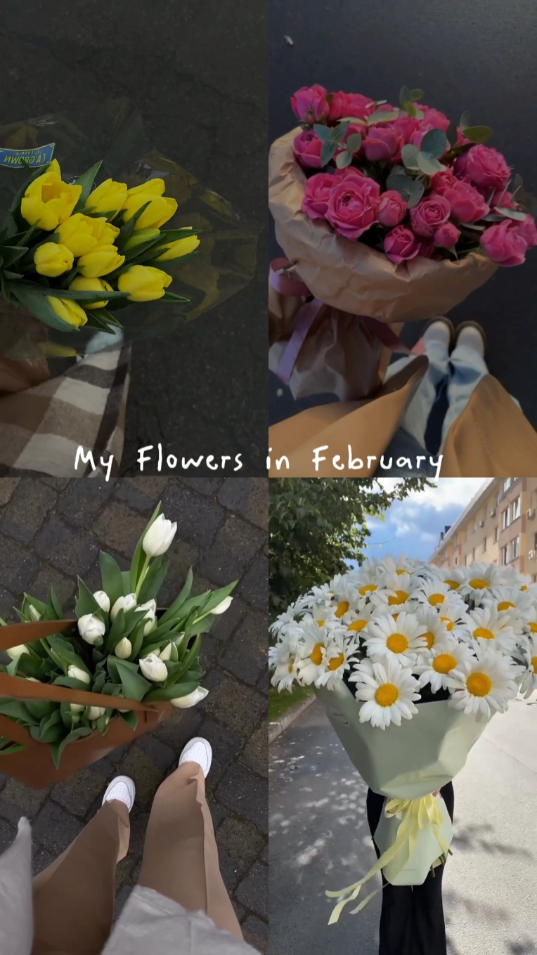 flowers in February 