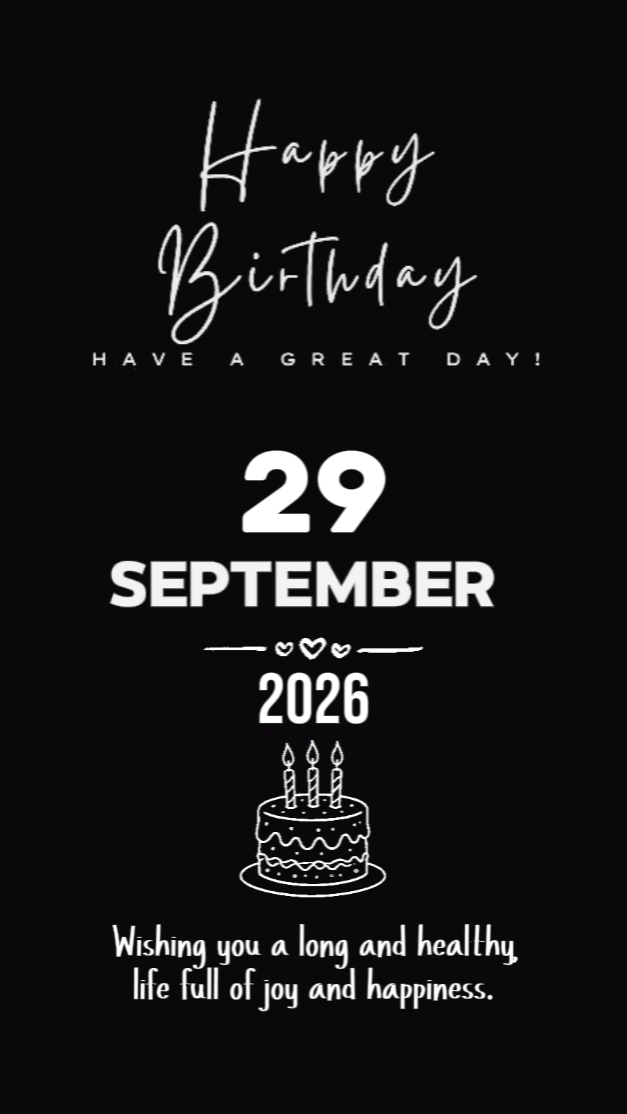 29 ulang tahun september