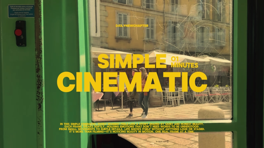 CINEMÁTICA 1 MINUTOS