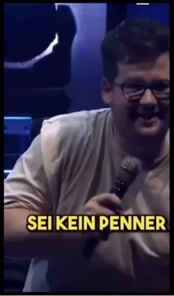 Sei kein penner
