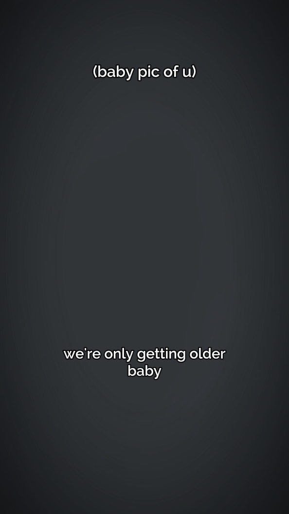 getting older baby