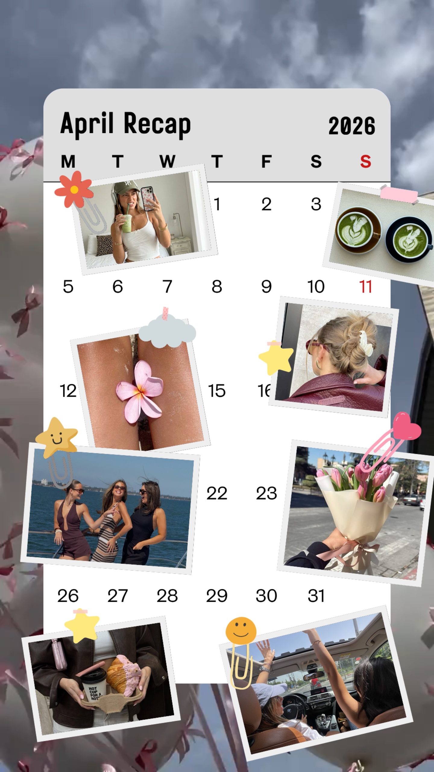 Resumen del calendario 
