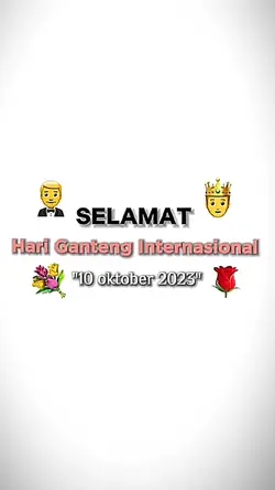 Hari Ganteng nasionl