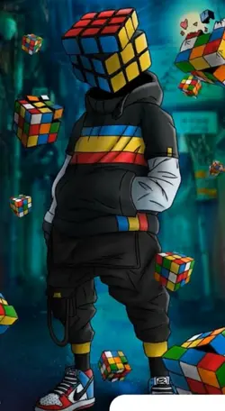 Cube Man vs Mario