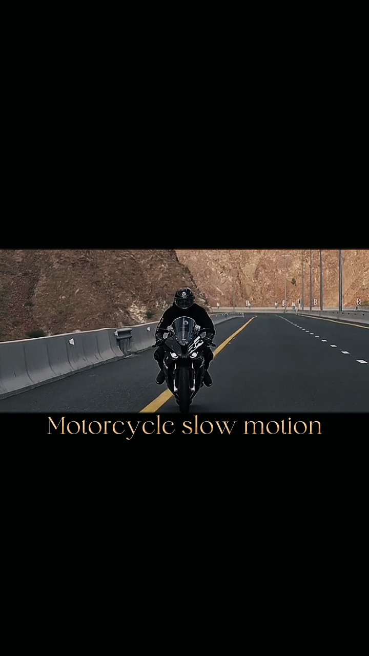 Motorcycle slowmo