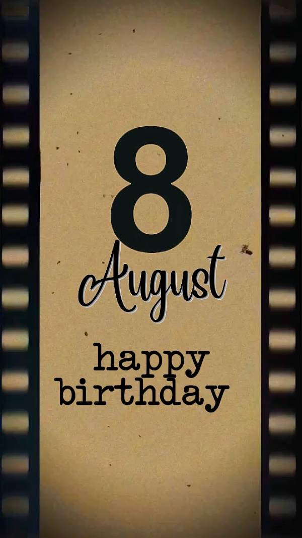 8 Agustus Ulang Tahun 