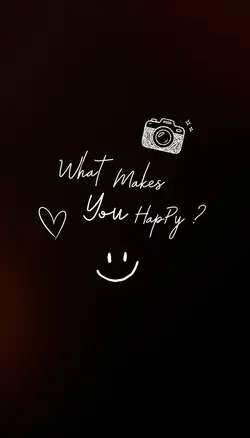 What makes you happy