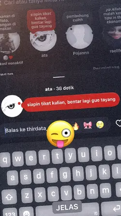 siapin tiket kalian,