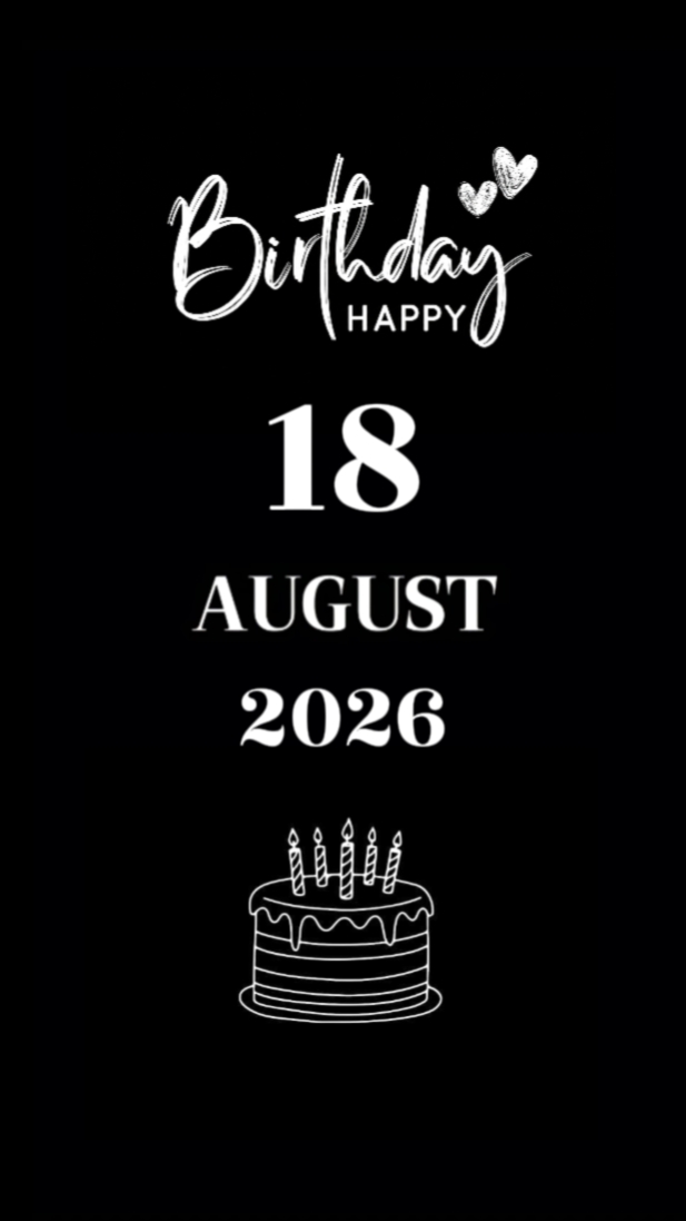 BDAY BROTHER 18 AUG