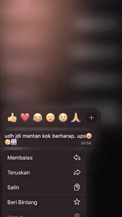 udah jadi mantan 