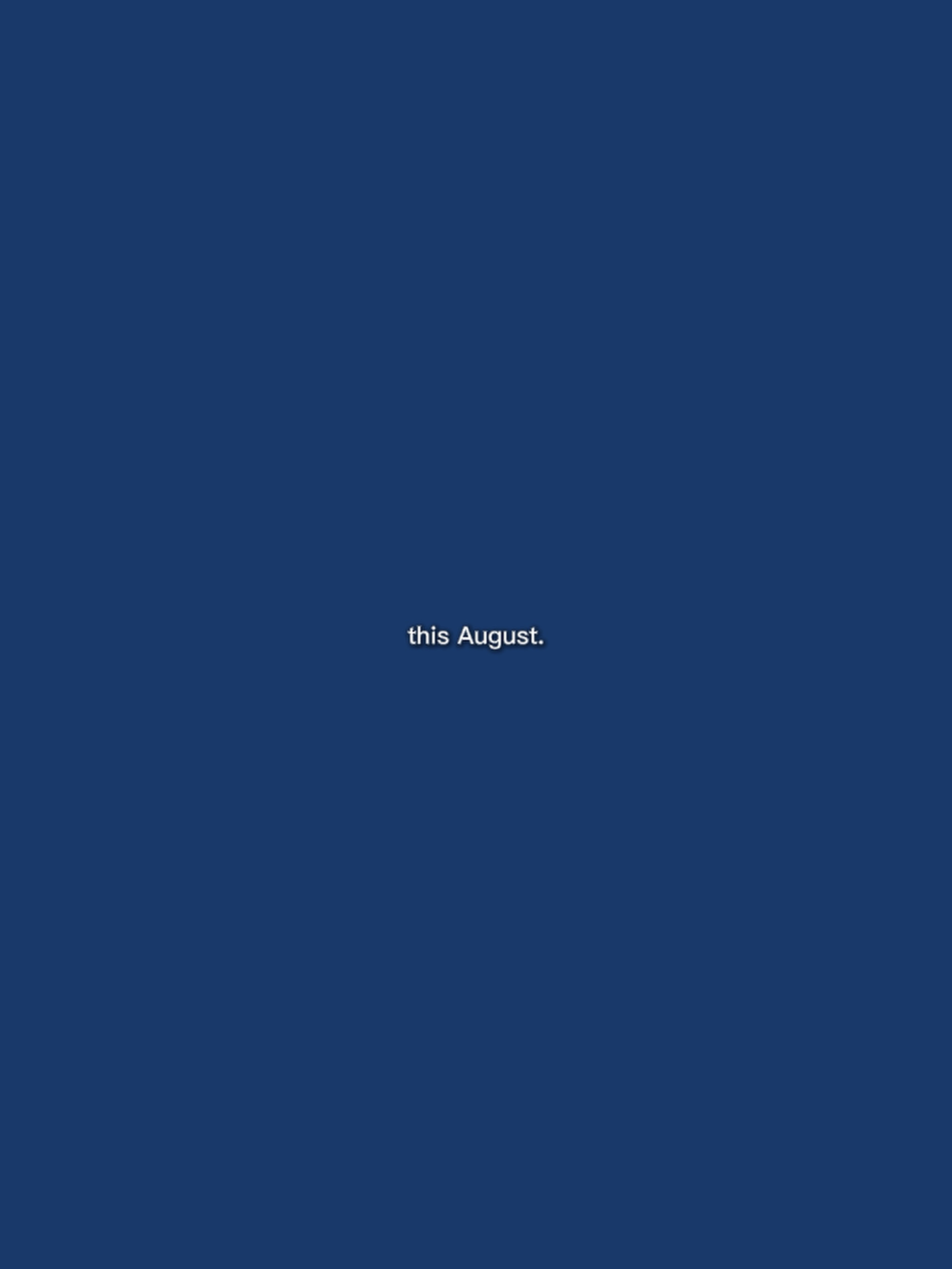 Em agosto 