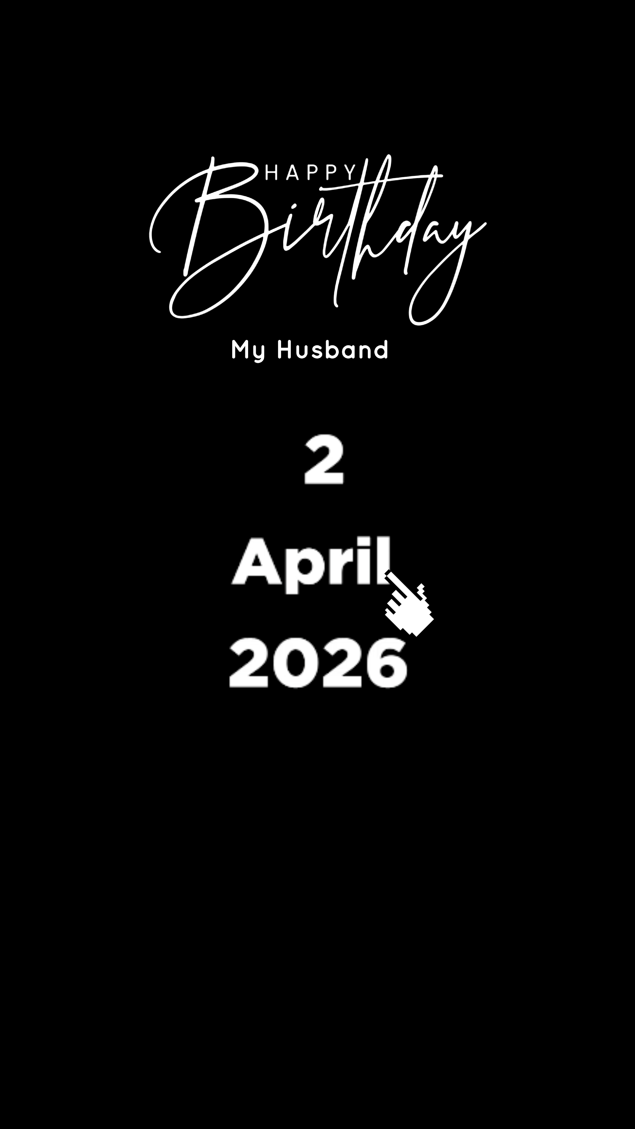 HBD HUSBAND 2 MART