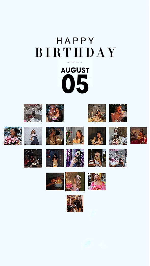 AUGUST 05 BIRTHDAY 