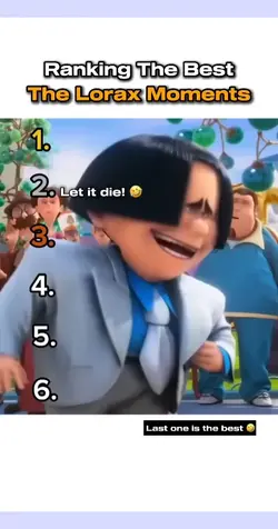 The Lorax Moment