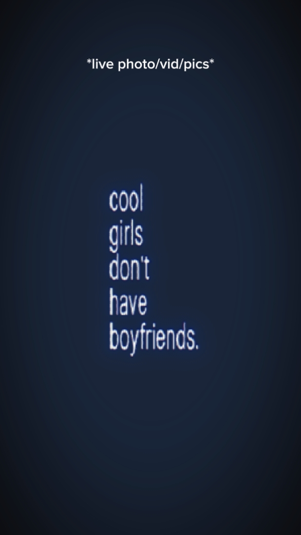cool girls don't hav