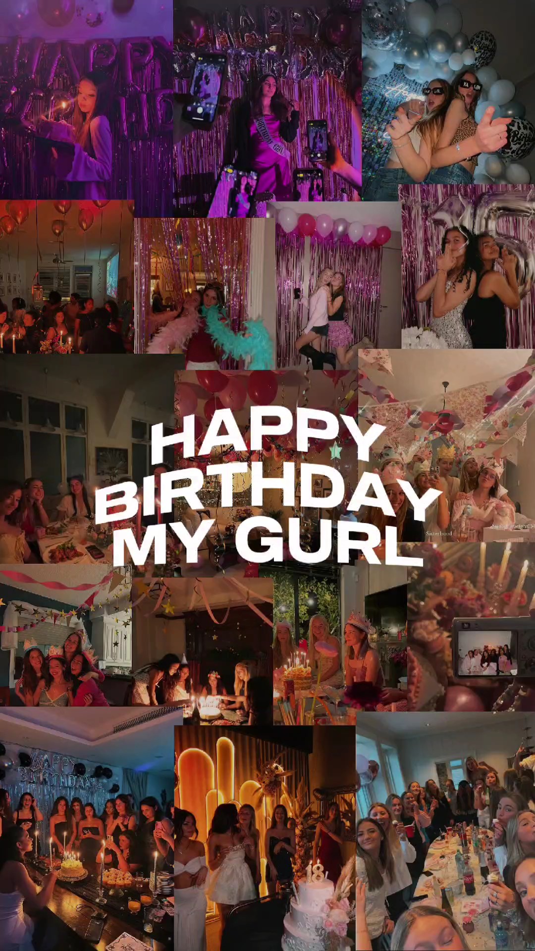 Birthday template