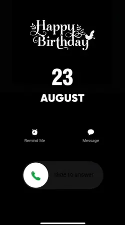 birthday 23 august