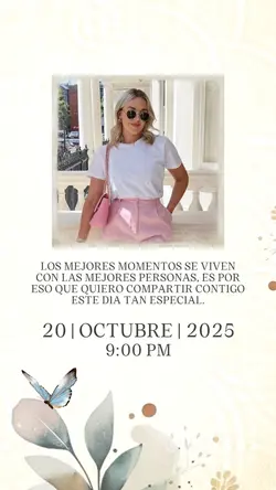 invitación 40 años