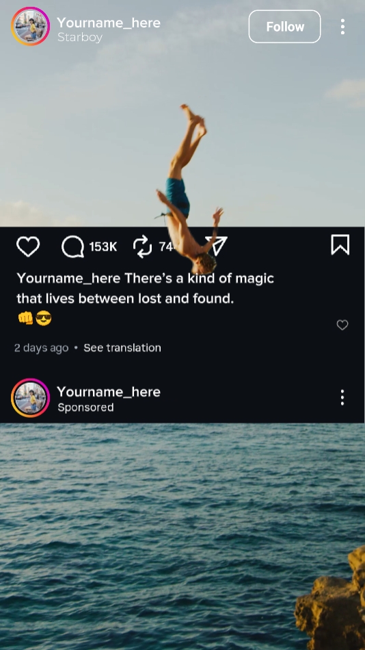 INSTAGRAM CUTOUT