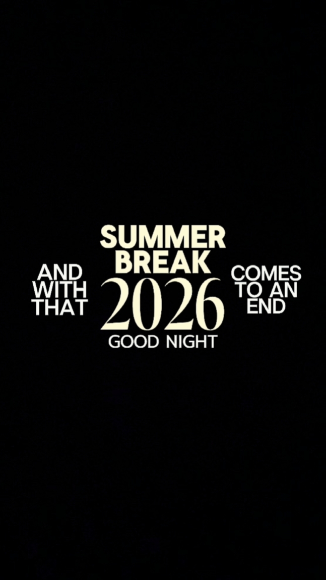 Summer recap