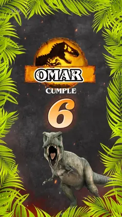 invitacion dinosauri
