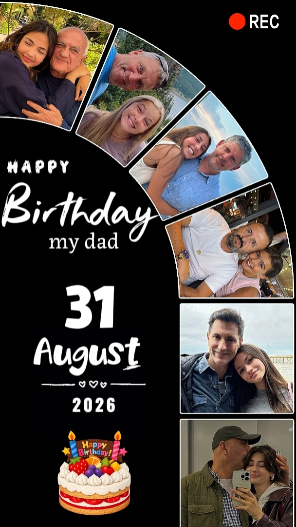 HBD MY DAD 31 AUGUST