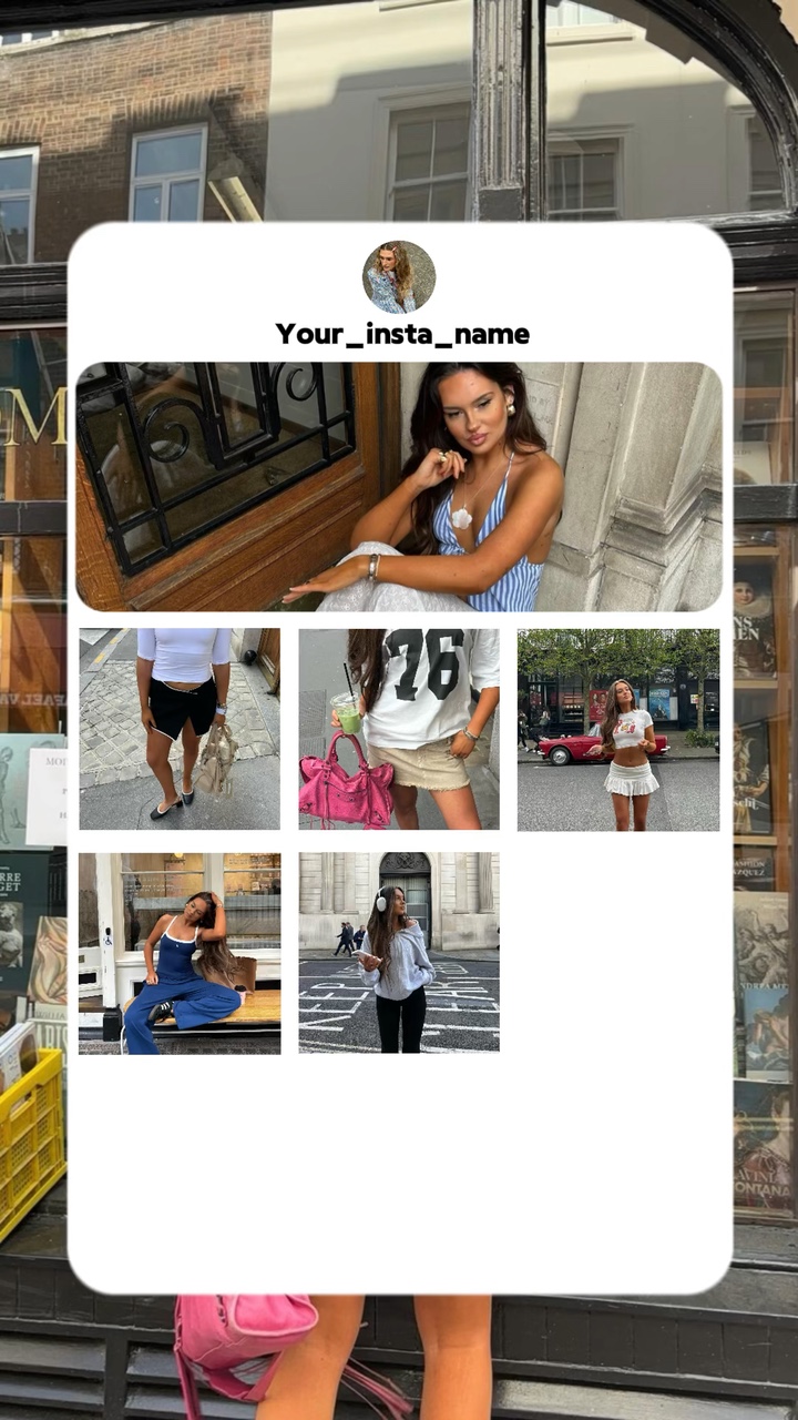 Quadro do instagram