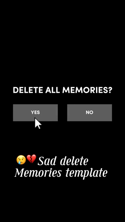 删除记忆😢💔