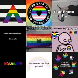Straight ally ๐ณ๏ธโ๐๐ณ๏ธโโง๏ธ