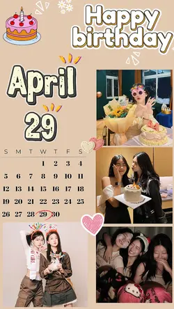 HBD 29 April