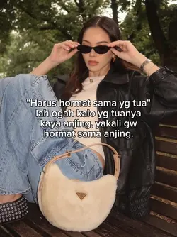 hormat sama anjing?