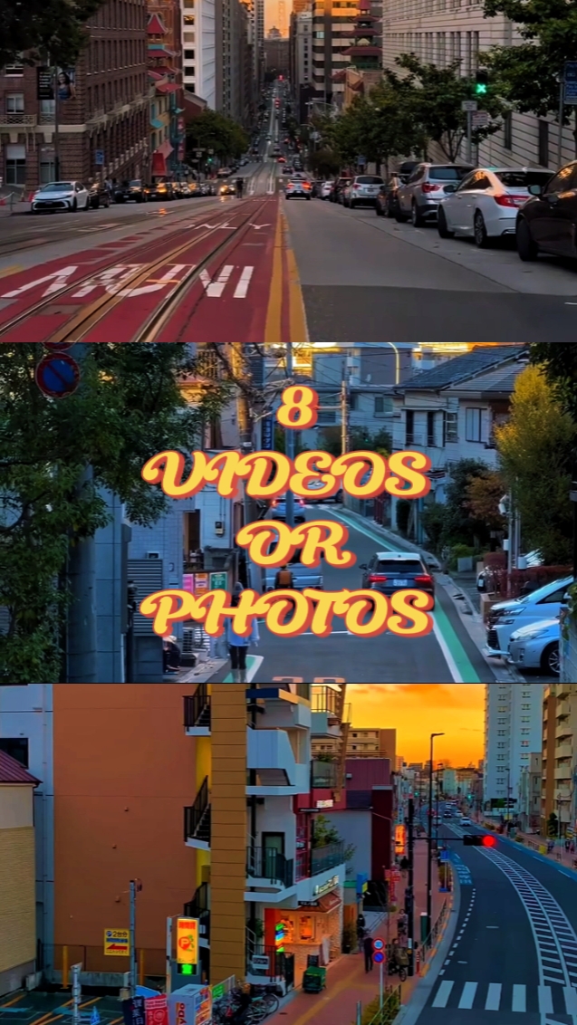 8 VÍDEOS OU FOTOS 