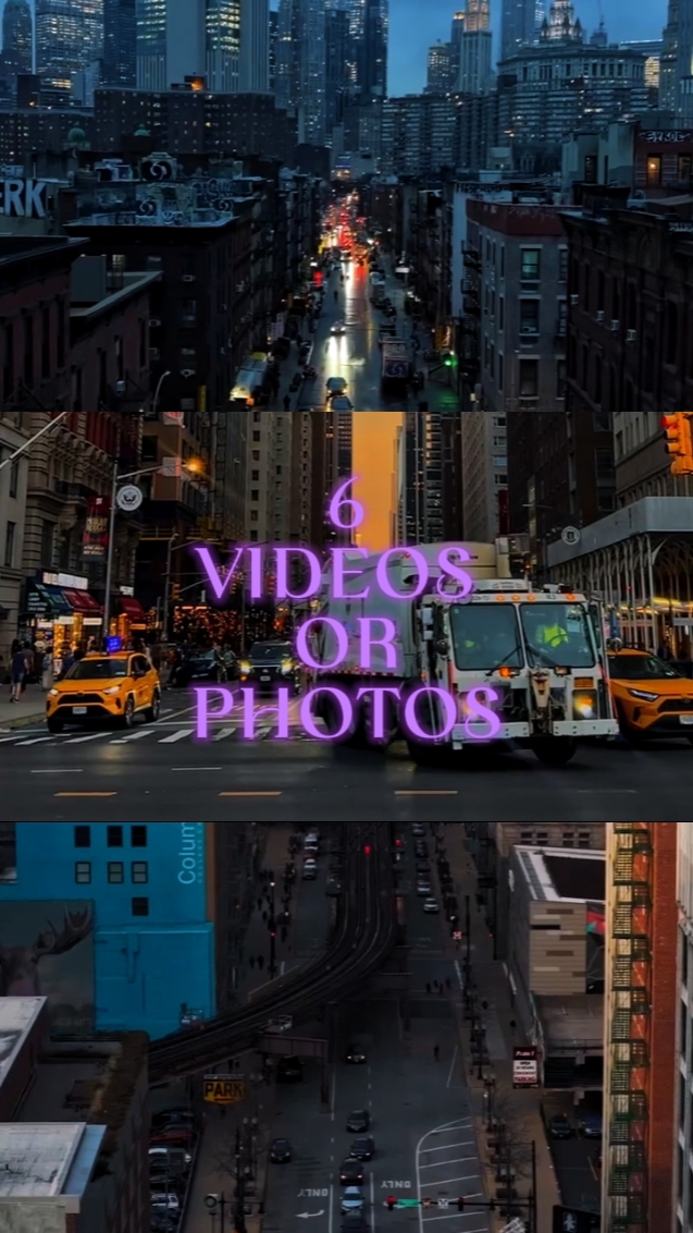 6 VIDEOS ODER FOTOS 