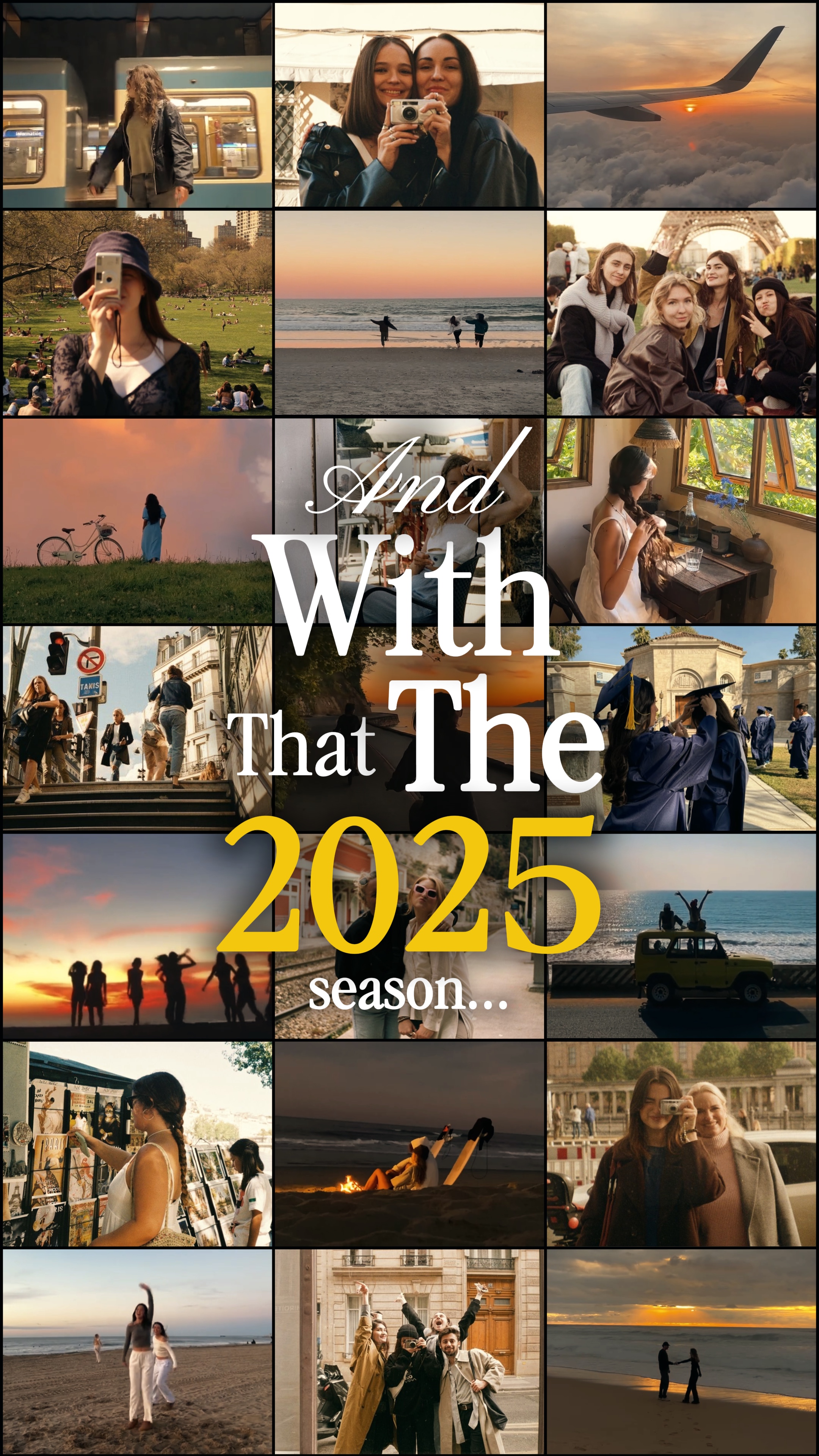 Collage de resumen de 2025
