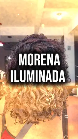 Morena iluminada 