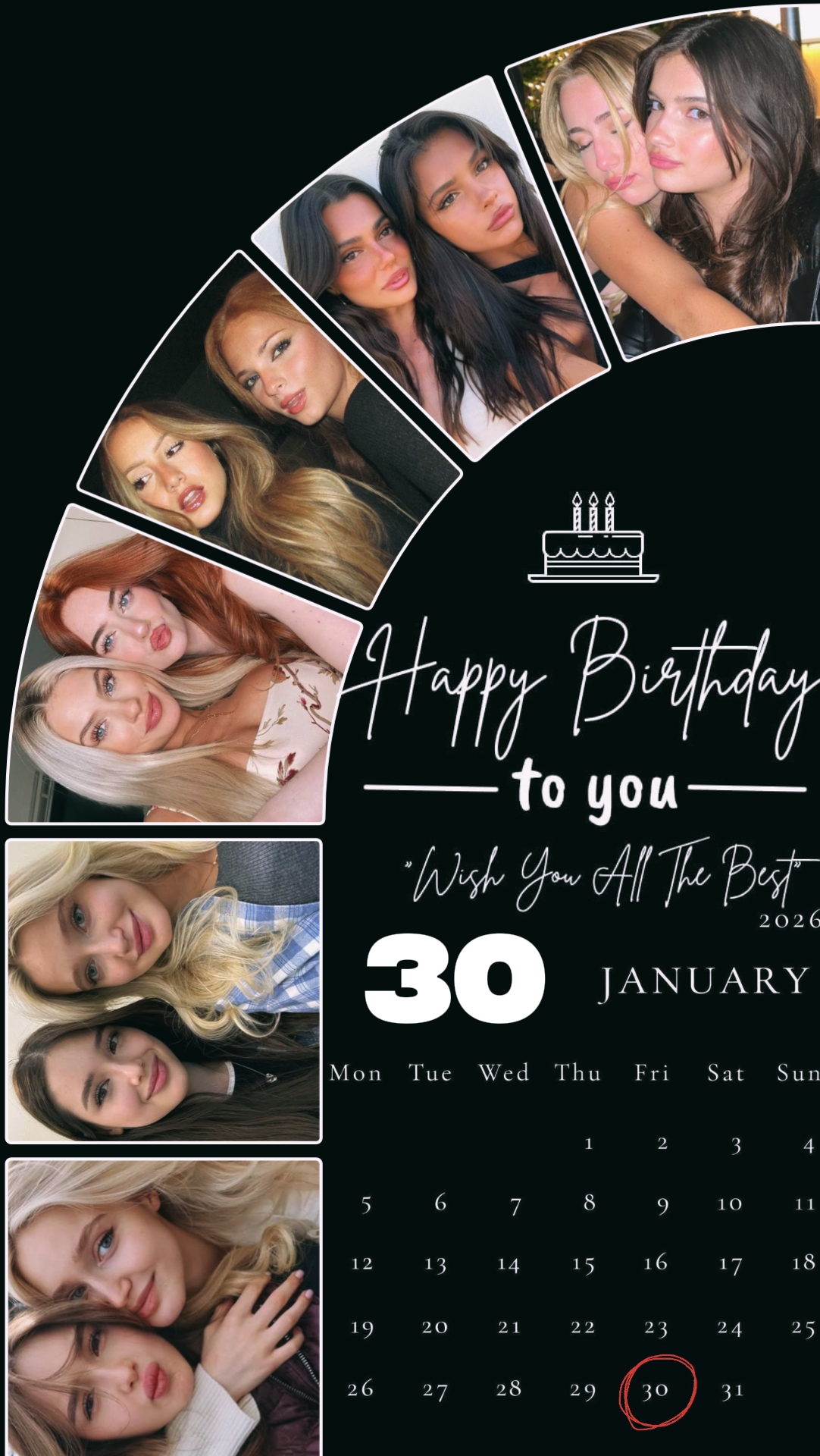 30 DE ENERO CUMPLEAÑOS 