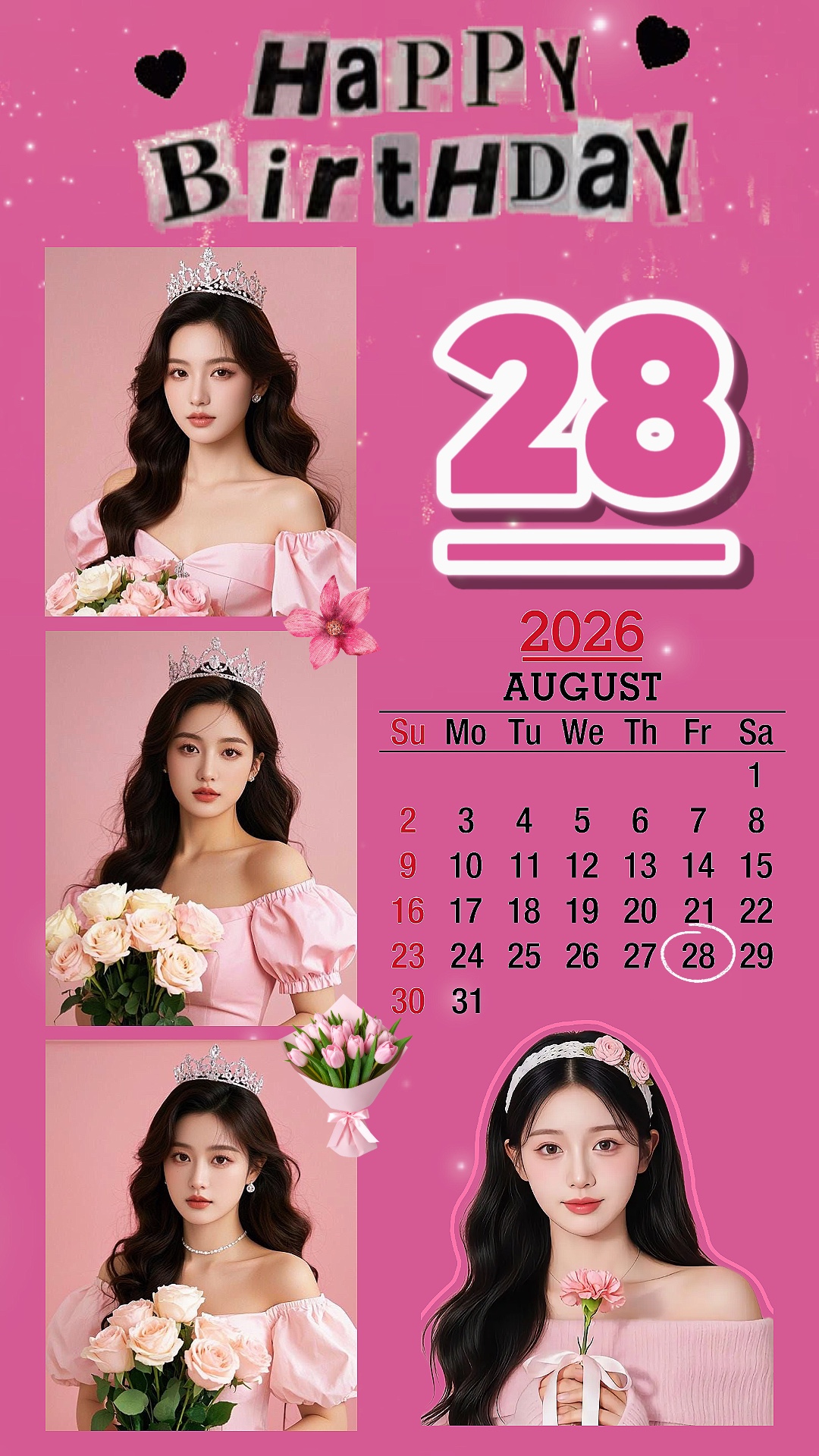 Hbd 28 August 
