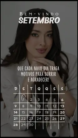 Bem-vindo setembro