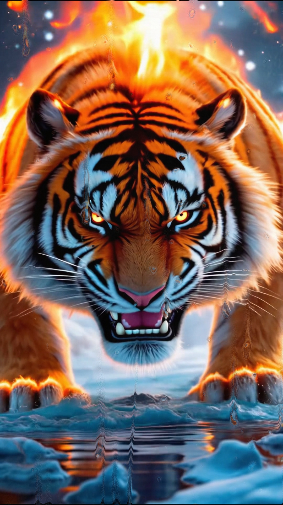 tiger hot ai edit