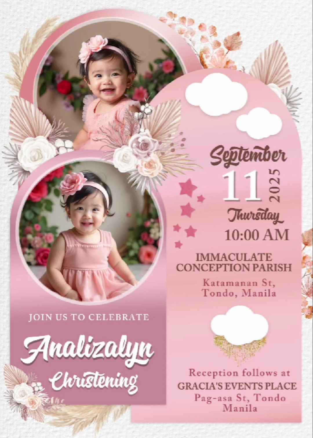 Convite Boho