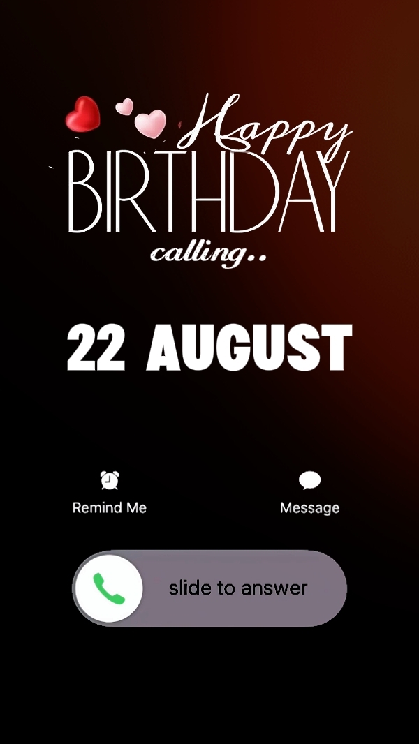 22 août anniversaire 