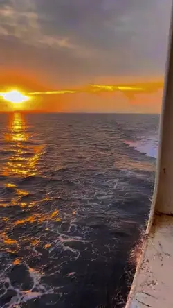 sanset di kapal