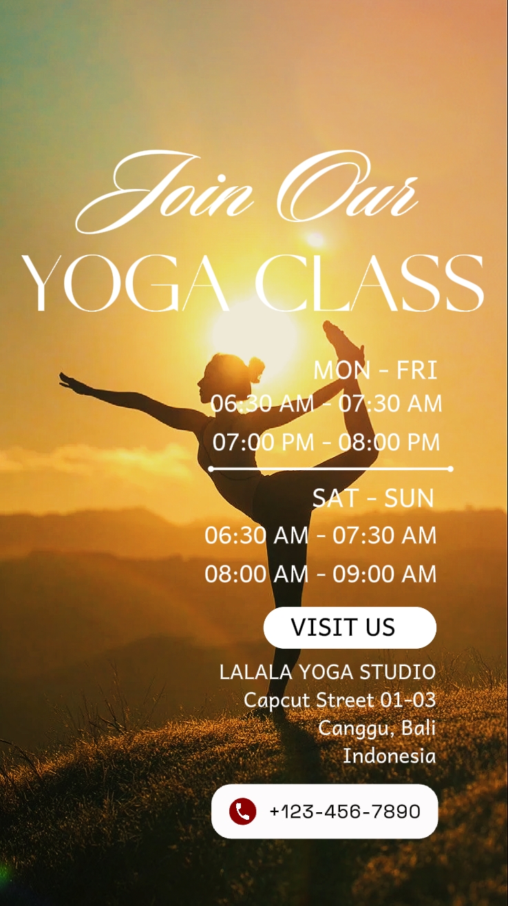 Yoga Class Time