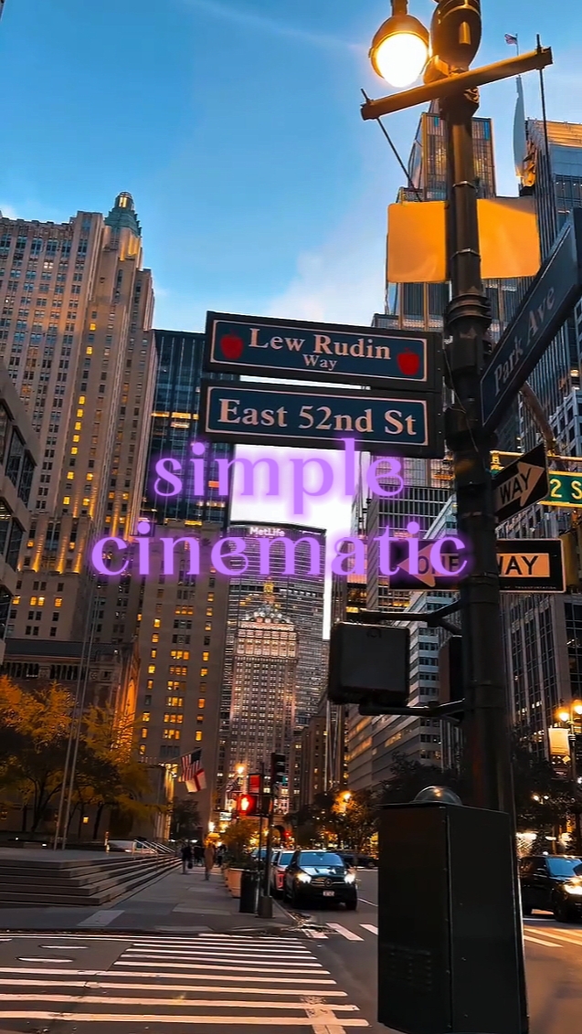 Cinematográfico simples 