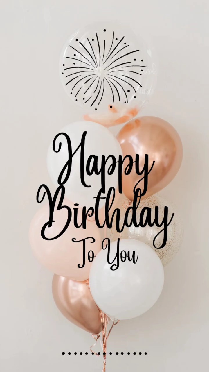 Plantilla de feliz cumpleaños