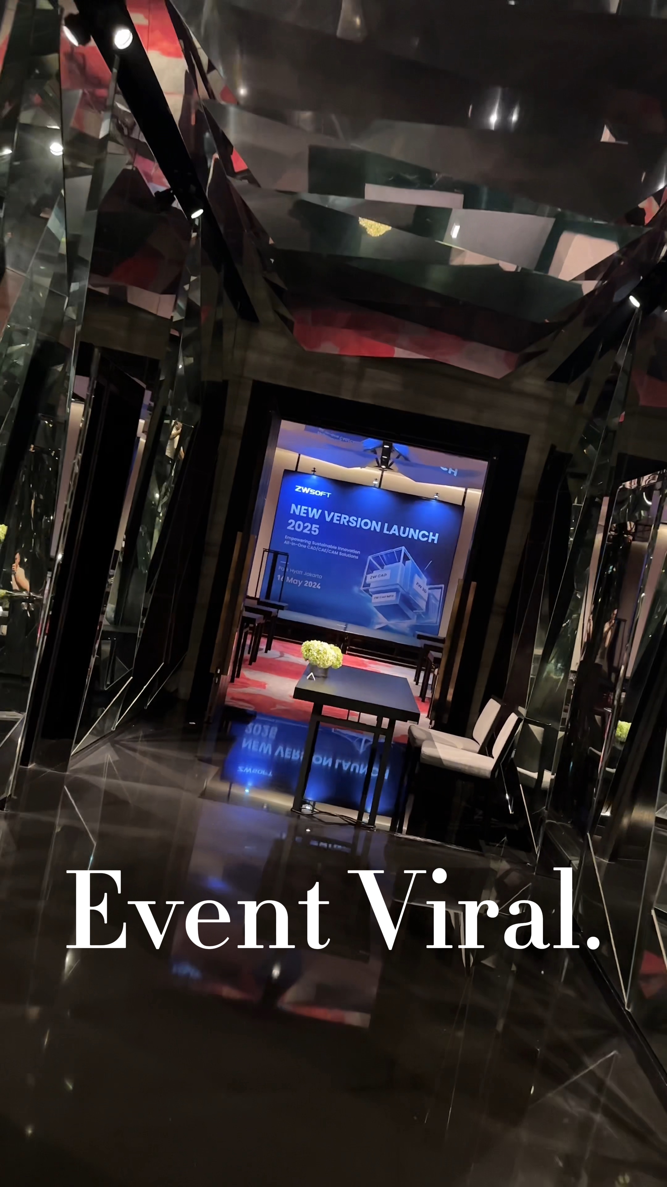 Vitesse virale de l'événement