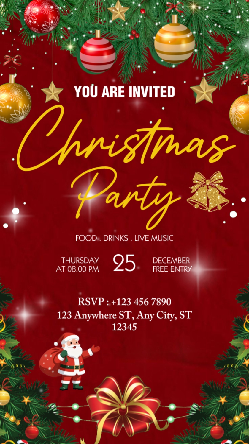 CHRISTMAS INVITATION