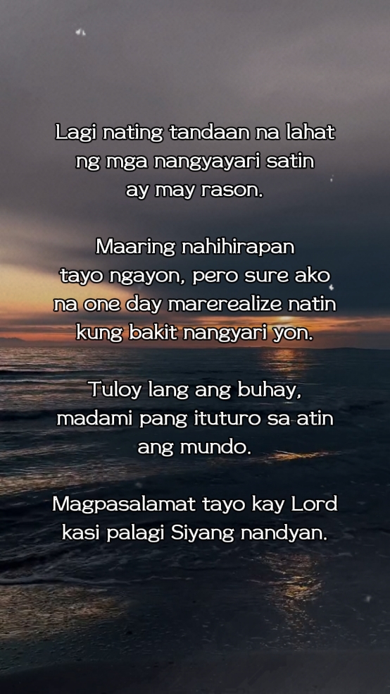 tuloy lang ang buhay
